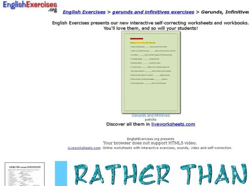 Rather Than Interactive