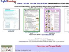 Exercises on Phrasal Verbs Interactive