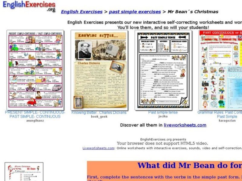 Mr Bean´s Christmas Interactive
