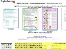 ESL: Common Phrasal Verbs Interactive