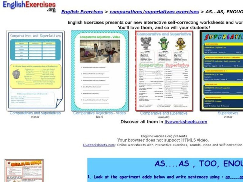 As… As, Too, Enough Interactive