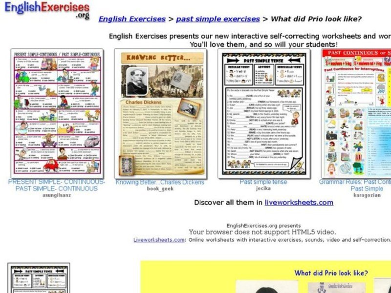 What Did Prio Look Like? Interactive