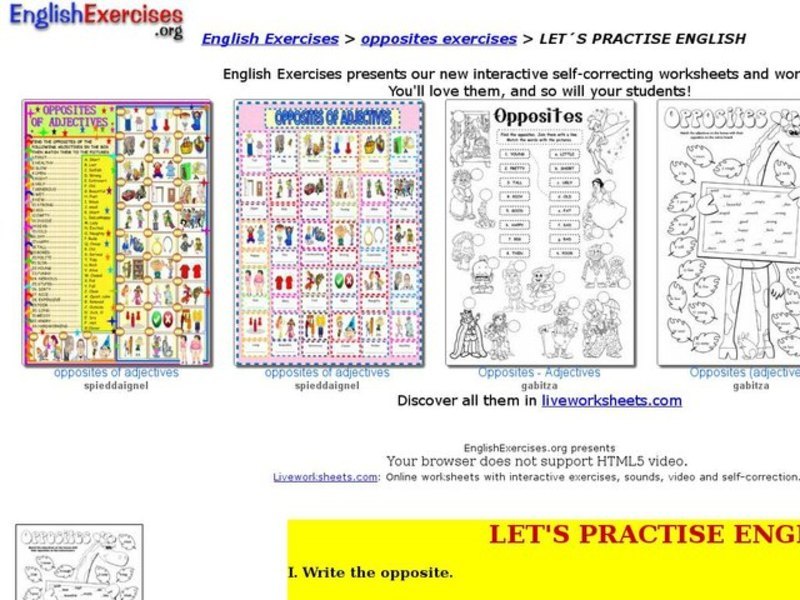Let's Practise English Interactive