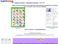 ESL Activity-"Let's" Interactive