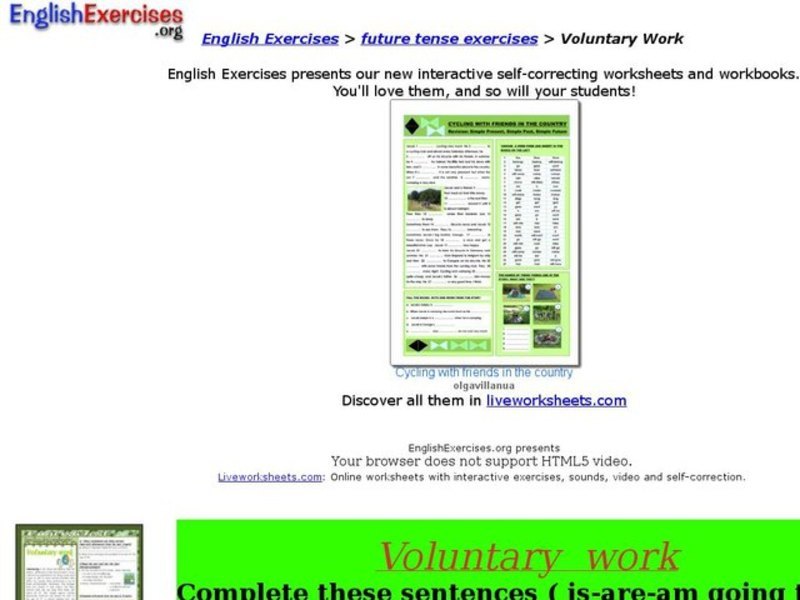 ESL: Verbs-Is/Am/Are/Going To Interactive