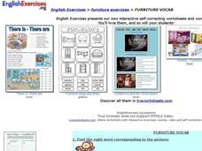 Furniture Vocab Interactive