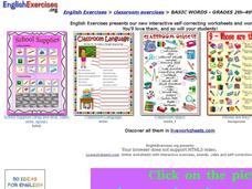 Basic Words- Grades 2-4 Interactive