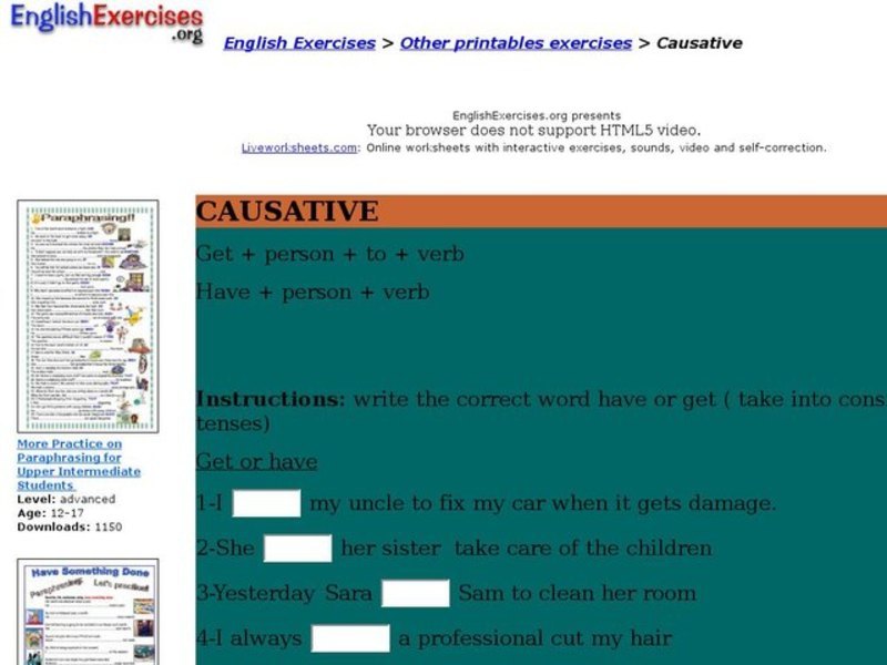 Causative Interactive