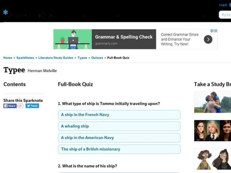 Typee Quiz Interactive
