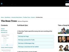 The Bean Trees Quiz Interactive