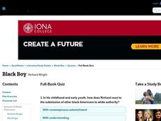 Black Boy Quiz Interactive