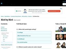 Bird by Bird Quiz Interactive