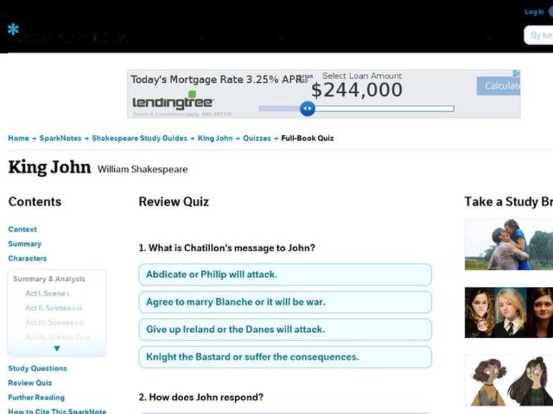 King John Interactive