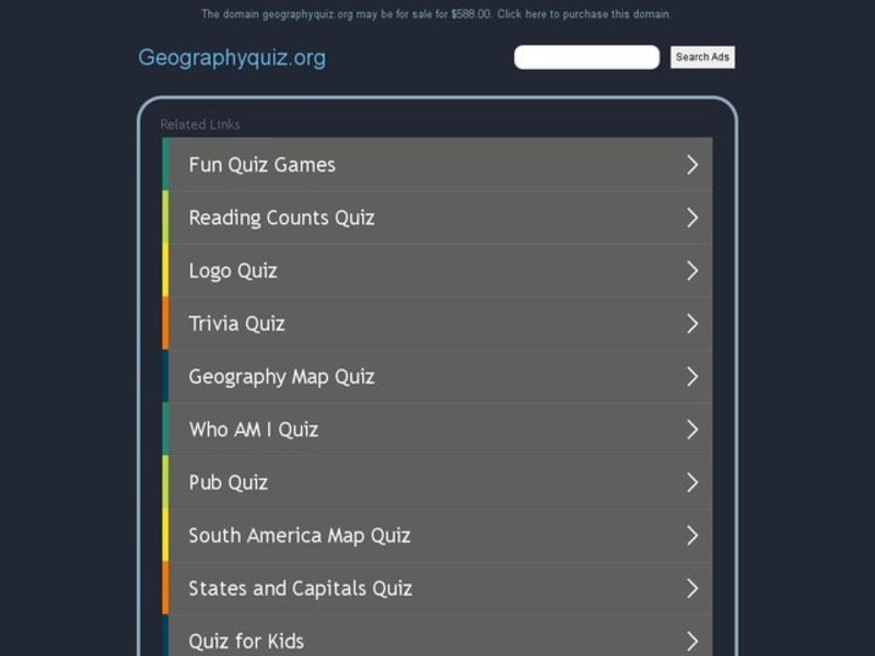 North American Flags Quiz Interactive