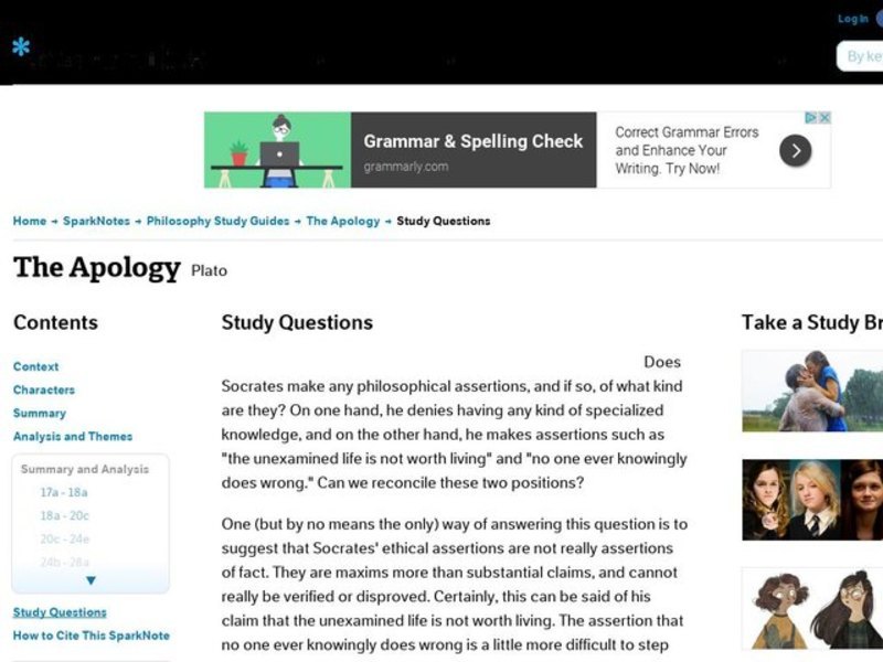 The Apology Interactive