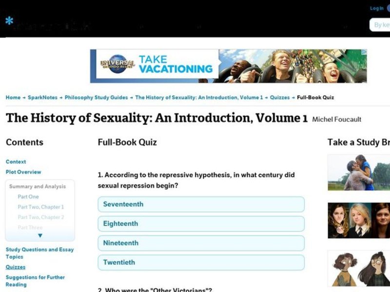 The History of Sexuality: An Introduction, Volume 1 by    Michel Foucault    Interactive