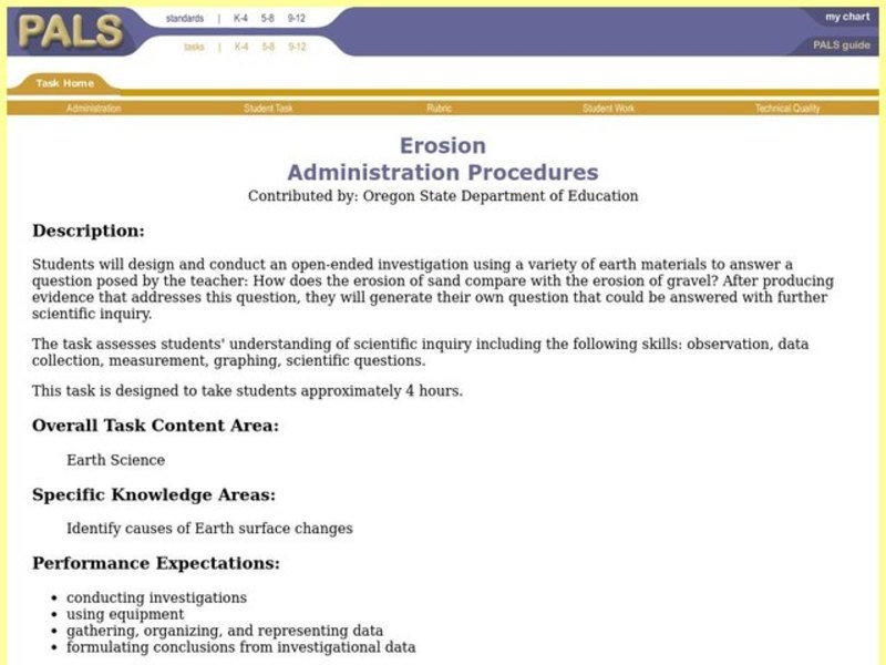 Erosion Lesson Plan