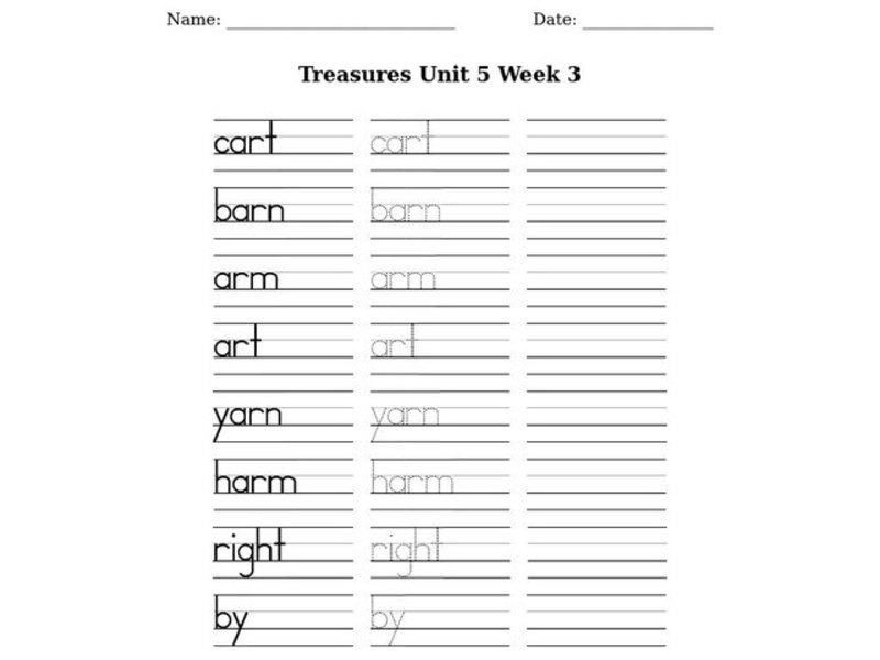 ESL Writing Practice Worksheet