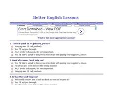 ESL: Answering Questions Interactive