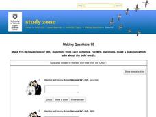 ESL: Making Questions Interactive