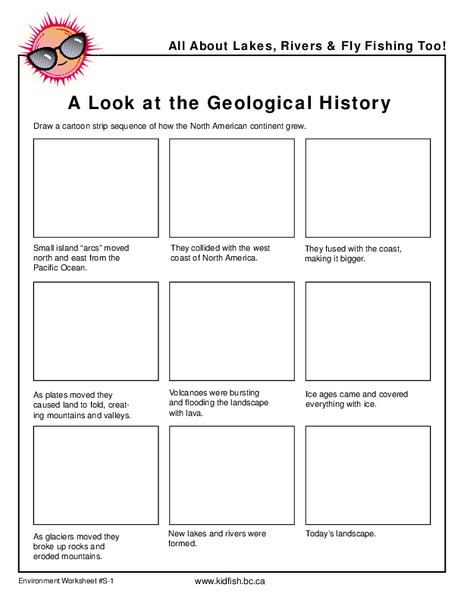 A Look at the Geological History Organizer