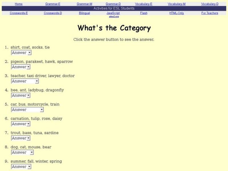 What's the Category Interactive