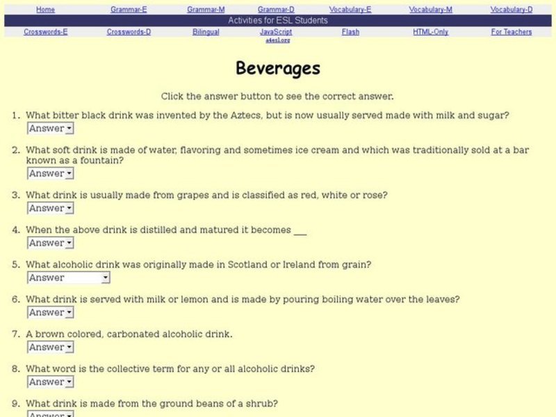 Beverages Interactive