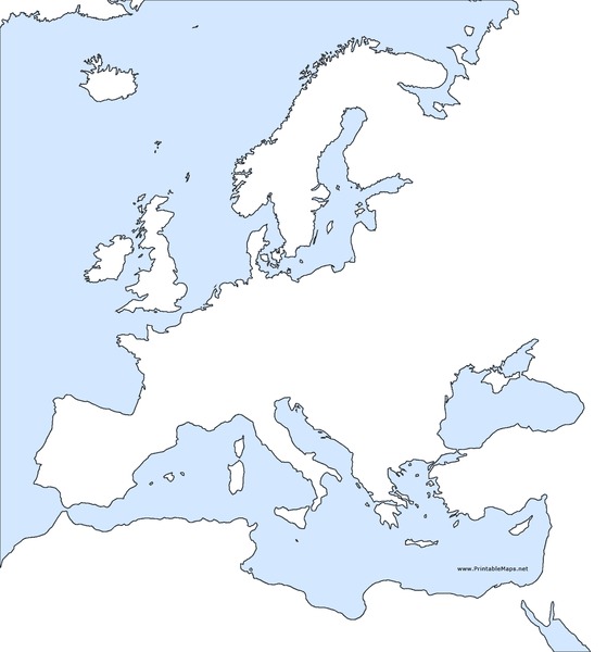 Europe Map Organizer