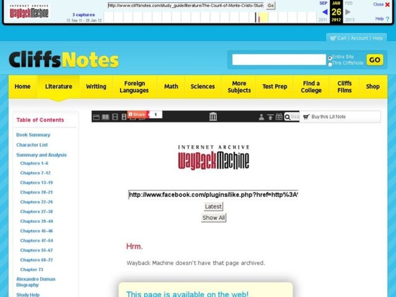 The Count of Monte Cristo Quiz Interactive