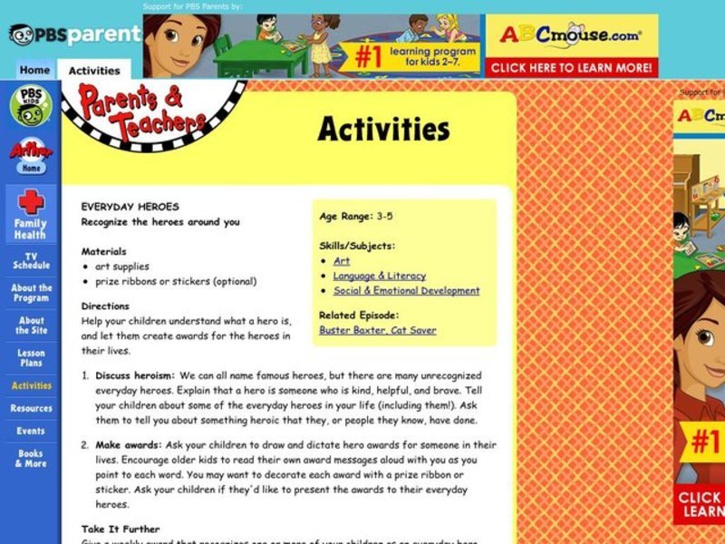 Everyday Heroes Lesson Plan