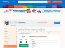 All My Sons: Symbols Quiz Interactive