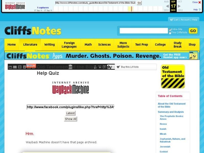 Old Testament of the Bible Interactive