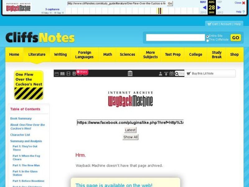 One Flew Over the Cuckoo's Nest by Ken Kesey Interactive