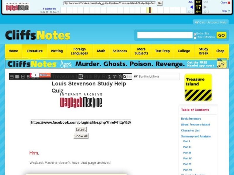 Treasure Island by Robert Louis Stevenson Interactive