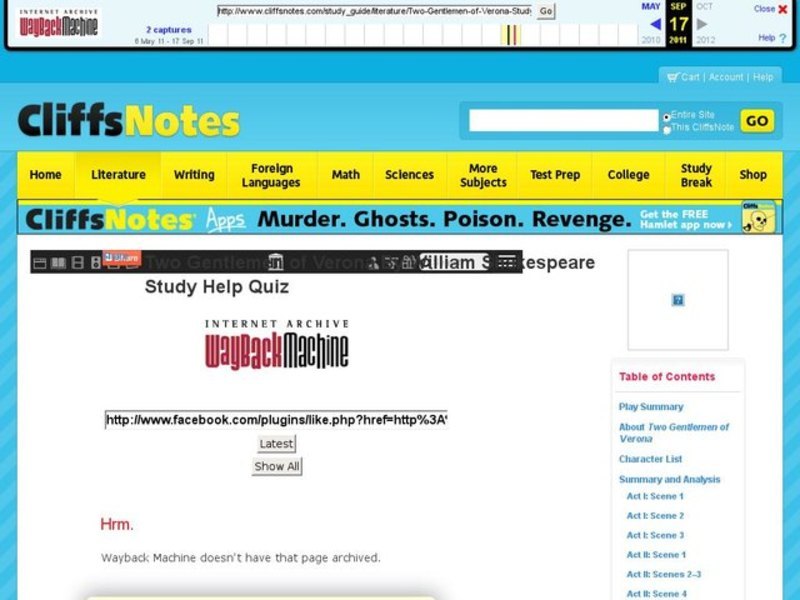 Two Gentlemen of Verona by William Shakespeare Interactive