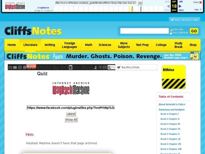 Ethics Quiz Interactive