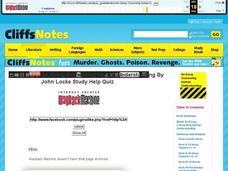 An Essay Concerning Human Understanding Quiz Interactive