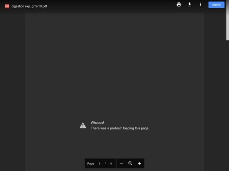 Experiment to Mimic the Digestive System Lesson Plan