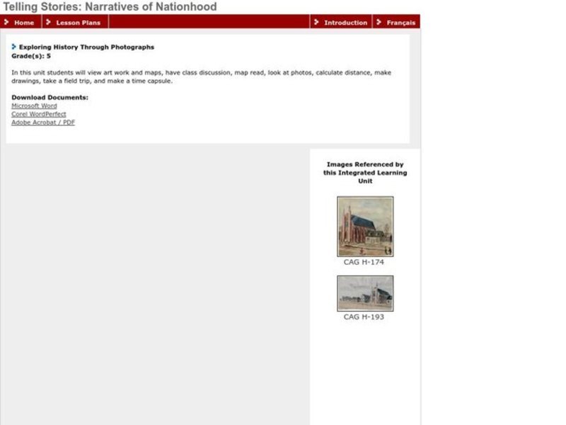 Exploring History Through Photographs Lesson Plan