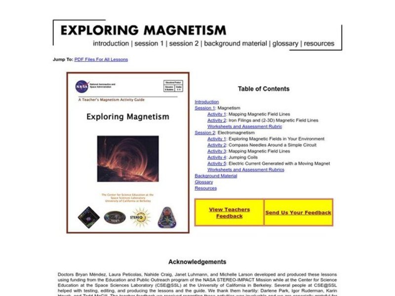 Exploring Magnetism Lesson Plan