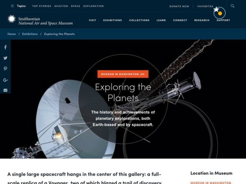 Exploring the Planets Lesson Plan