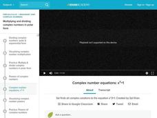 Exponential Form to Find Complex Roots Instructional Video
