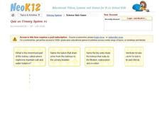 Urinary System Quiz #1 Interactive