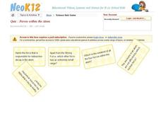 Forces Within the Atom Quiz Interactive