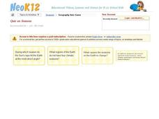 Seasons Quiz Interactive