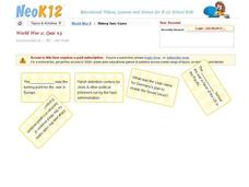 World War II Quiz #5 Interactive