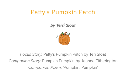 Patty's Pumpkin Patch Lesson Plan