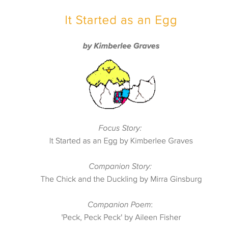 It Started as an Egg Lesson Plan