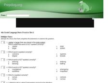 Grade 4 Language-Basic 1 Interactive