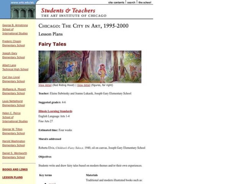 Fairy Tales Lesson Plan